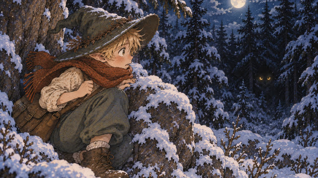 Scene 14 - Seul dans la forêt