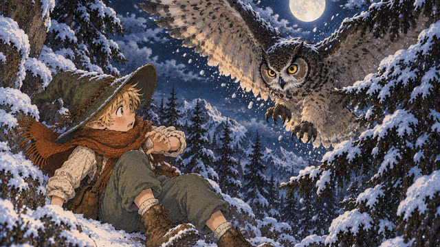 Scene 16 - Seul dans la forêt