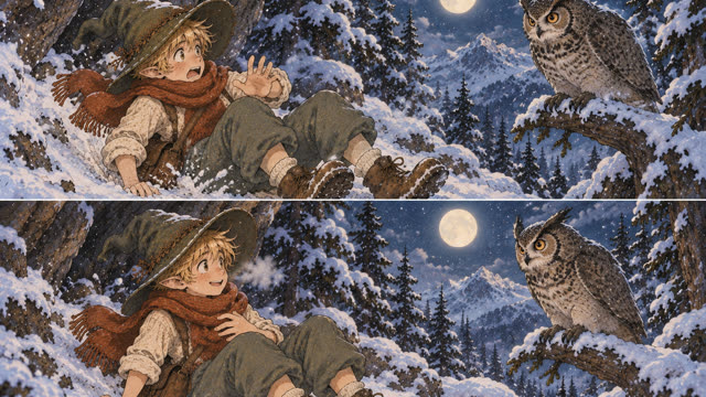 Scene 18 - Seul dans la forêt