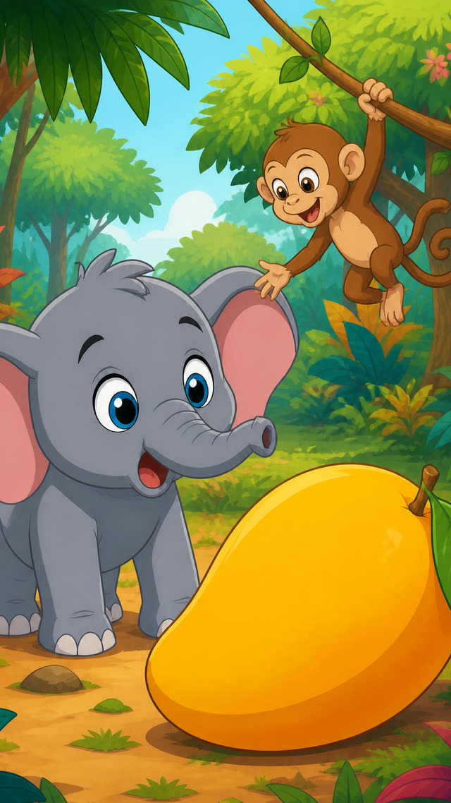 Scene 3 - Milo and the Giant Mango