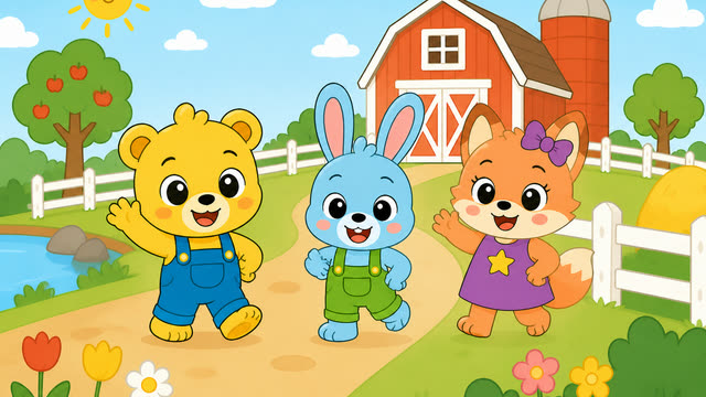 Scene 2 - Sunny, happy little farm