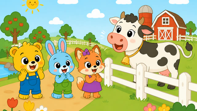 Scene 6 - Sunny, happy little farm