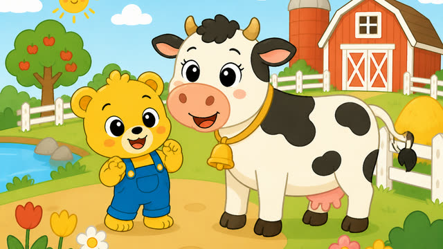 Scene 7 - Sunny, happy little farm