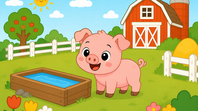 Scene 8 - Sunny, happy little farm