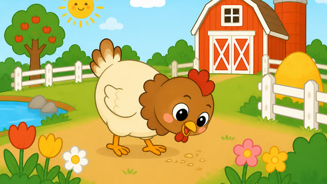 Scene 10 - Sunny, happy little farm