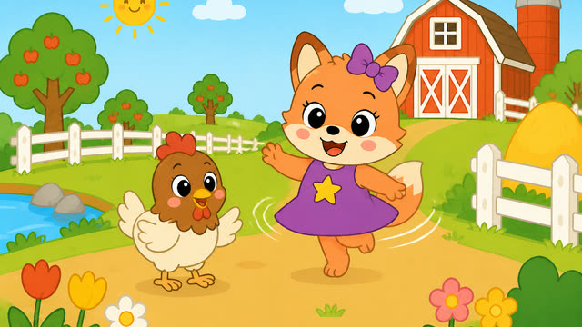 Scene 11 - Sunny, happy little farm