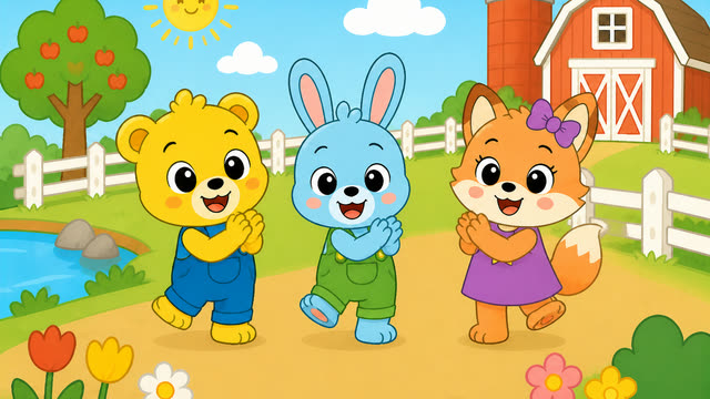 Scene 12 - Sunny, happy little farm