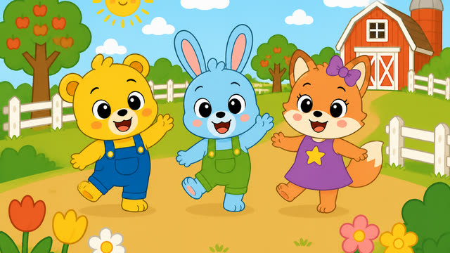 Scene 13 - Sunny, happy little farm