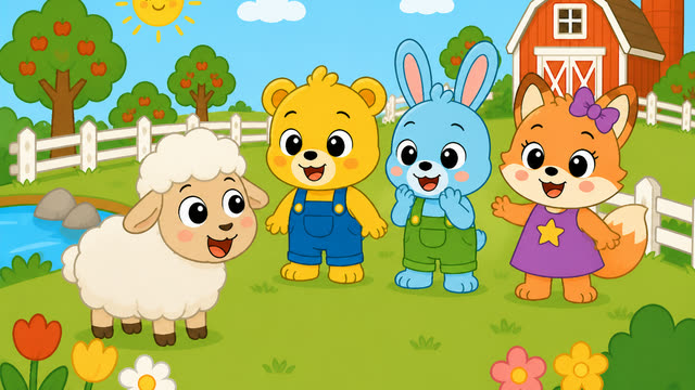 Scene 14 - Sunny, happy little farm