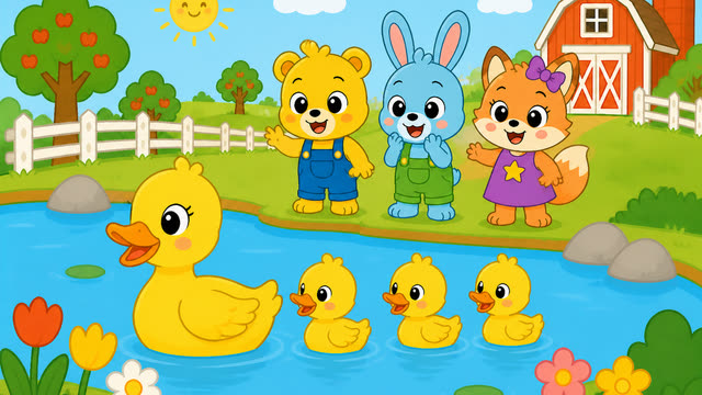 Scene 16 - Sunny, happy little farm