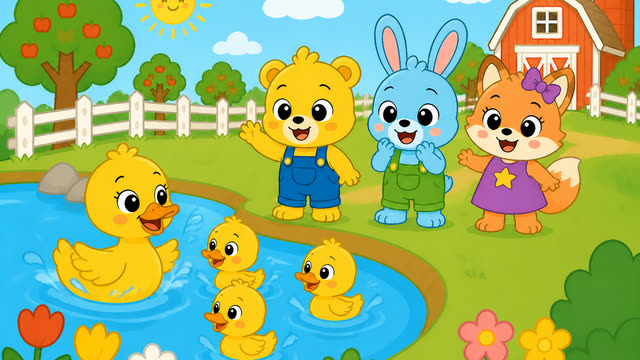 Scene 17 - Sunny, happy little farm