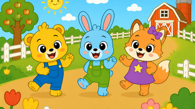 Scene 18 - Sunny, happy little farm
