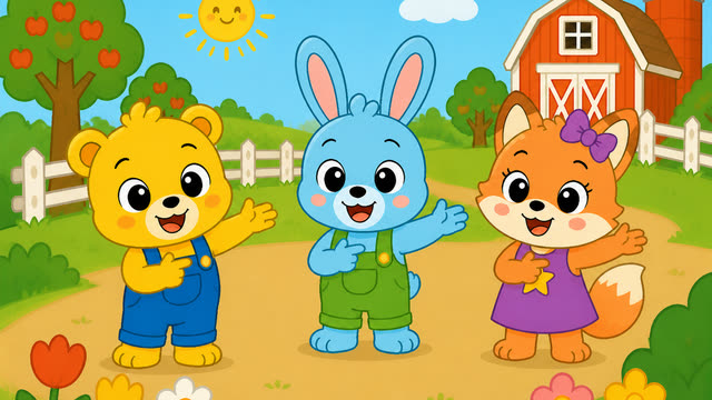 Scene 19 - Sunny, happy little farm