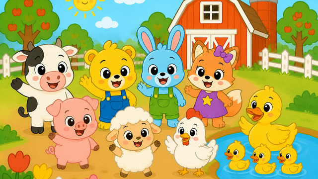 Scene 20 - Sunny, happy little farm