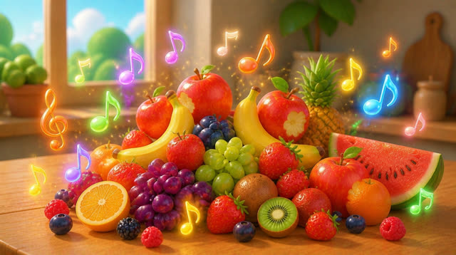Scene 10 - Yummy Fruits! | Learn Fruits for Kids