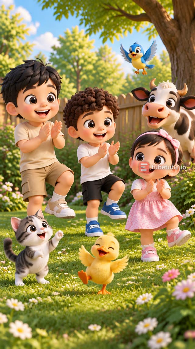 Scene 5 - What Sound Is That?” — The Puchu Family 🐮🐱🐥
