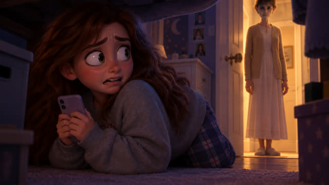 Scene 9 - The Girl Who Could See Death