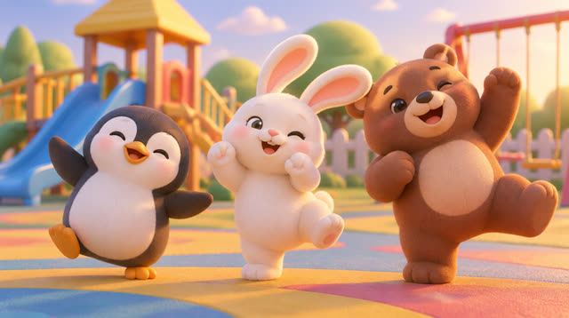 Scene 1 - Wiggle, Giggle, Freeze