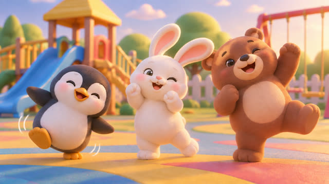 Scene 4 - Wiggle, Giggle, Freeze