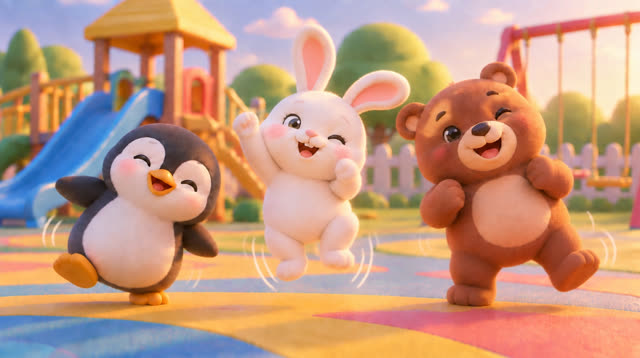 Scene 10 - Wiggle, Giggle, Freeze