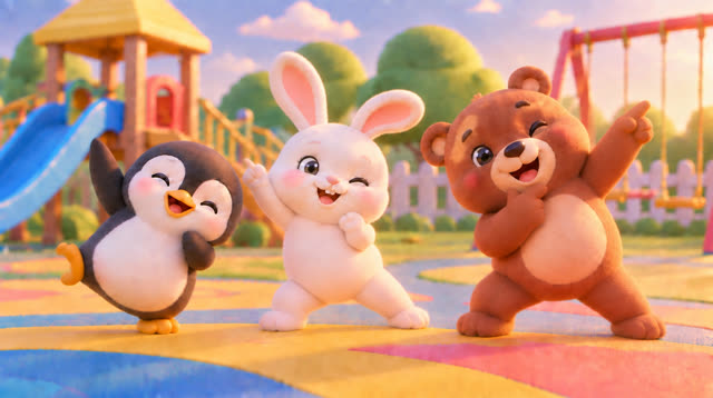 Scene 19 - Wiggle, Giggle, Freeze