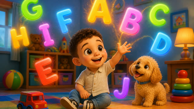 Scene 1 - Rony and Samsam Learn the ABCs