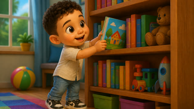 Scene 2 - Rony and Samsam Learn the ABCs