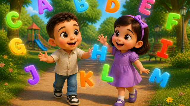 Scene 7 - Rony and Samsam Learn the ABCs