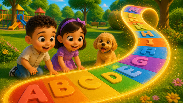 Scene 8 - Rony and Samsam Learn the ABCs