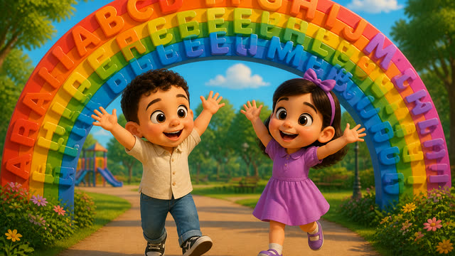 Scene 9 - Rony and Samsam Learn the ABCs