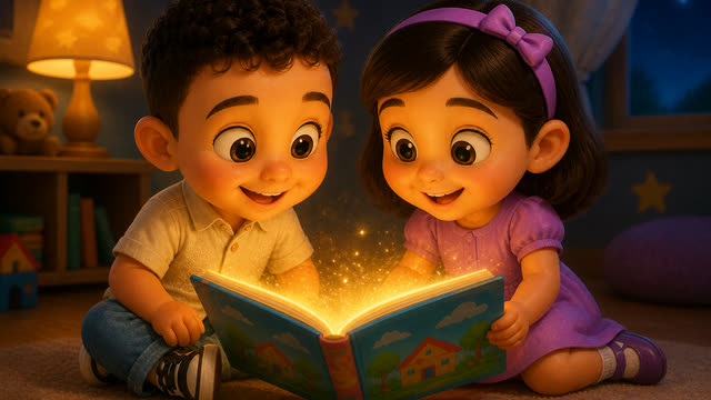 Scene 10 - Rony and Samsam Learn the ABCs
