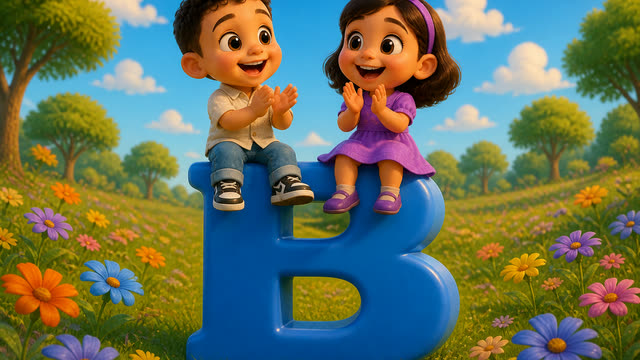 Scene 19 - Rony and Samsam Learn the ABCs