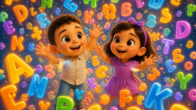 Scene 20 - Rony and Samsam Learn the ABCs