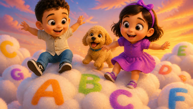 Scene 28 - Rony and Samsam Learn the ABCs