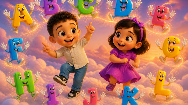 Scene 29 - Rony and Samsam Learn the ABCs