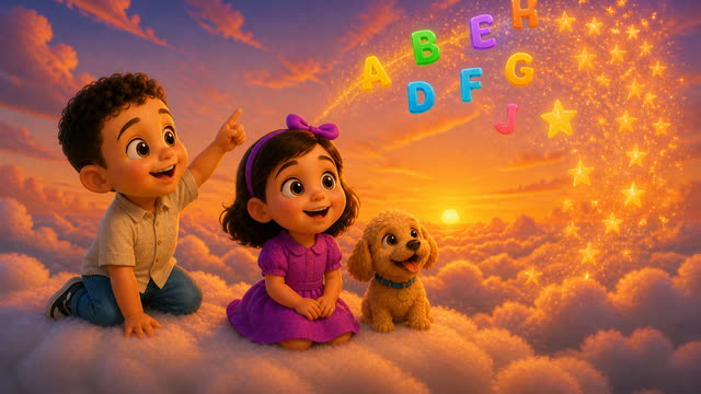 Scene 32 - Rony and Samsam Learn the ABCs