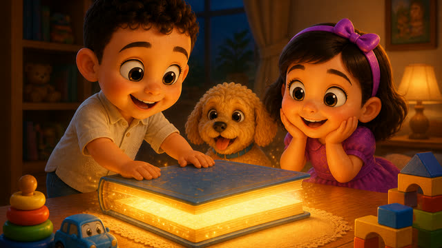 Scene 33 - Rony and Samsam Learn the ABCs