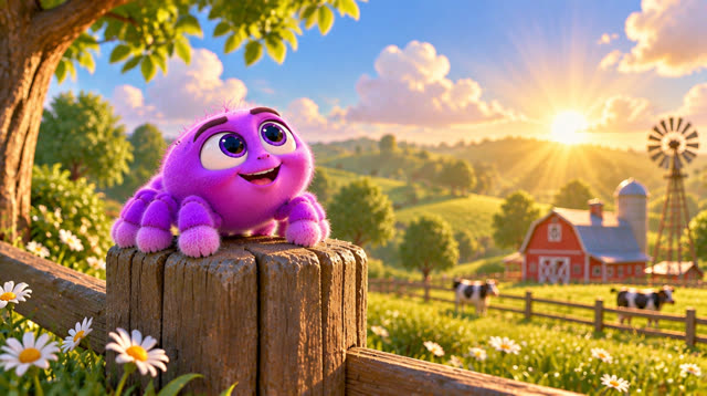 Scene 1 - Itsy and Sunny on the Farm