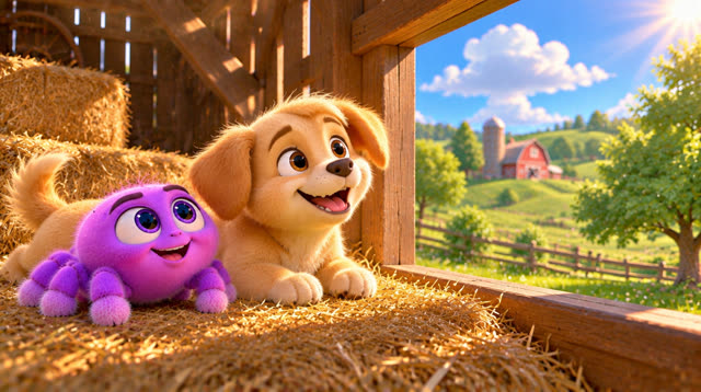 Scene 11 - Itsy and Sunny on the Farm