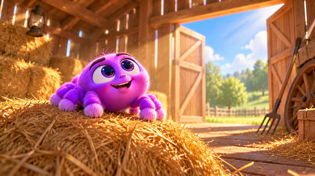 Scene 32 - Itsy and Sunny on the Farm