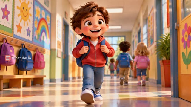 Scene 12 - Bonjour l'école