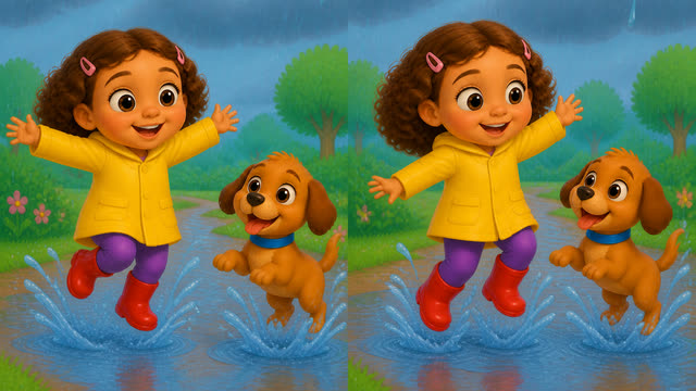 Scene 7 - Rainy Day Fun