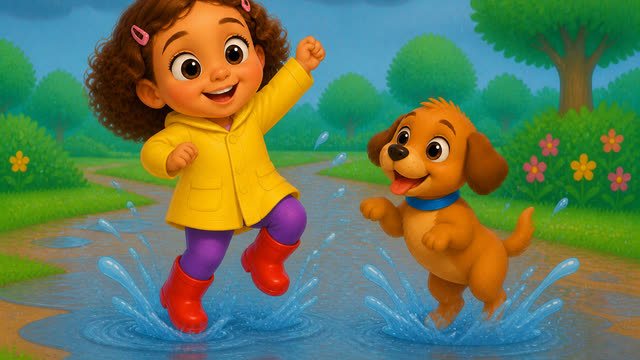 Scene 9 - Rainy Day Fun
