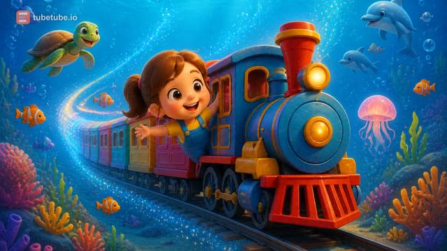 Scene 9 - Giulia e il Treno Arcobaleno