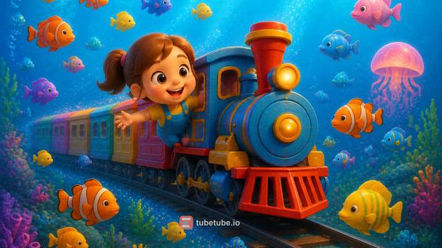 Scene 10 - Giulia e il Treno Arcobaleno