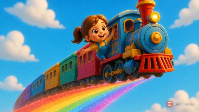 Scene 13 - Giulia e il Treno Arcobaleno