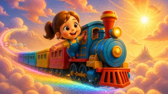 Scene 14 - Giulia e il Treno Arcobaleno