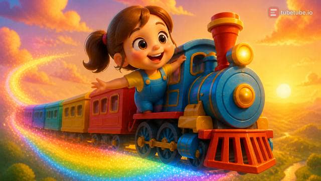 Scene 16 - Giulia e il Treno Arcobaleno