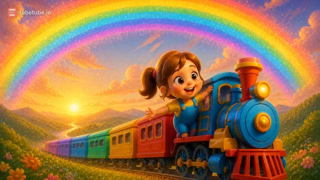 Scene 19 - Giulia e il Treno Arcobaleno