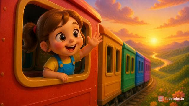 Scene 24 - Giulia e il Treno Arcobaleno